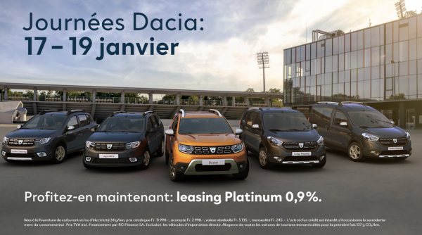 Journées Dacia !